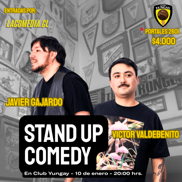 Javier Gajardo y Victor Valdebenito en Club Yungay