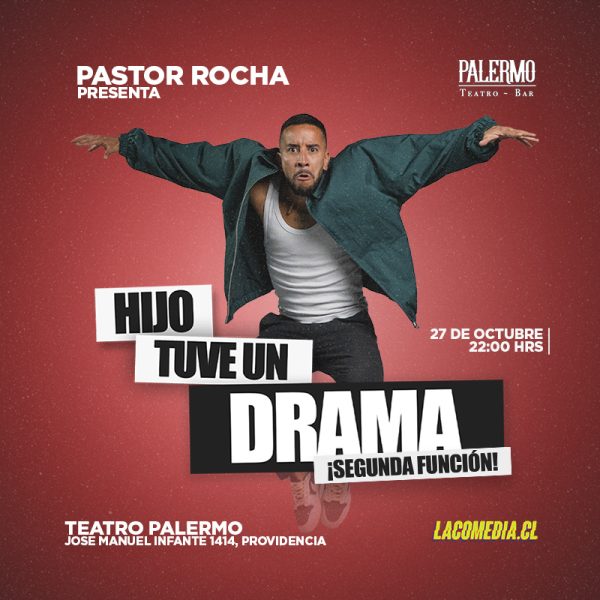Pastor Rocha - Palermo 27.10 - Agotado