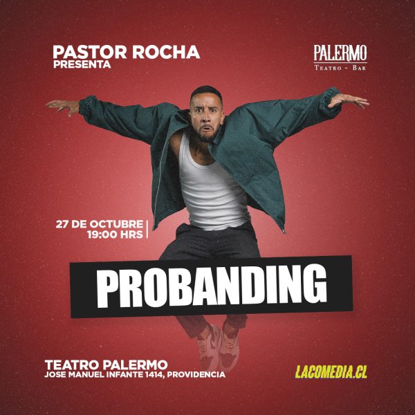 Pastor Rocha - Probanding en Palermo 27.10 Agotado