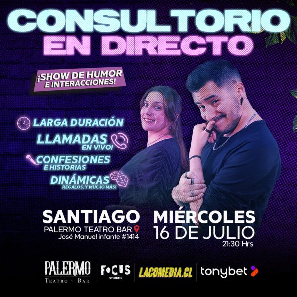 CONSULTORIO EN DIRECTO - Palermo 16.07