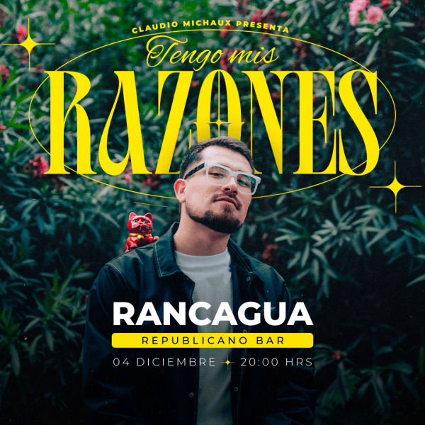 Claudio Michaux en Rancagua - Agotado