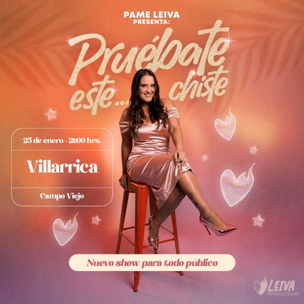 Pame Leiva en Villarrica - 25.01 - Agotado