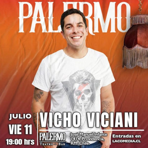 Vicho Viciani en Palermo 11.07