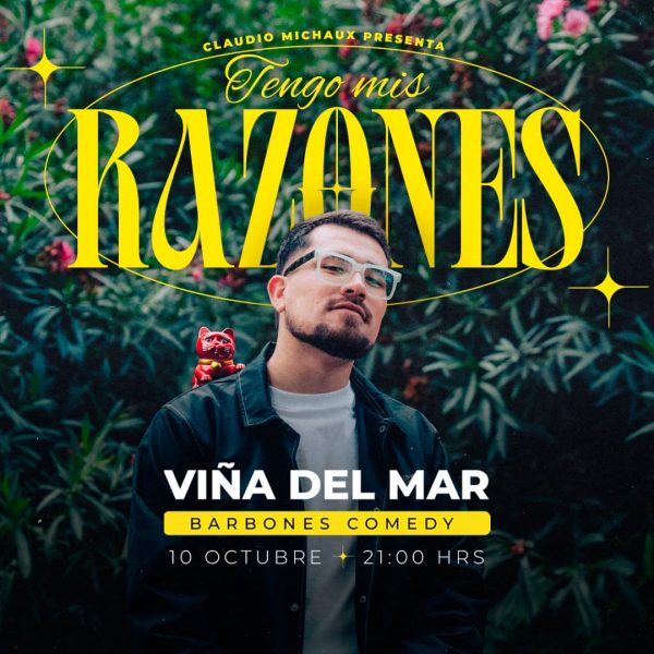 Claudio Michaux en Viña el Mar, Barbones - Agotado