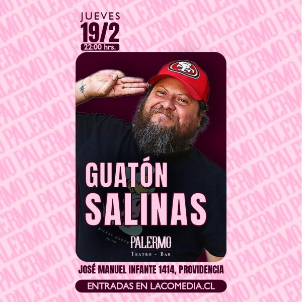 Rodrigo Salinas en Palermo Teatro Bar