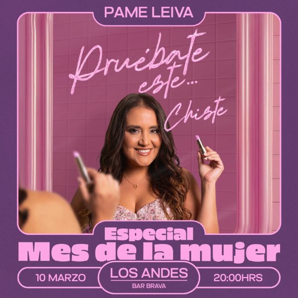 Pame Leiva - Especial Mes de la Mujer - Los Andes - 10.03
