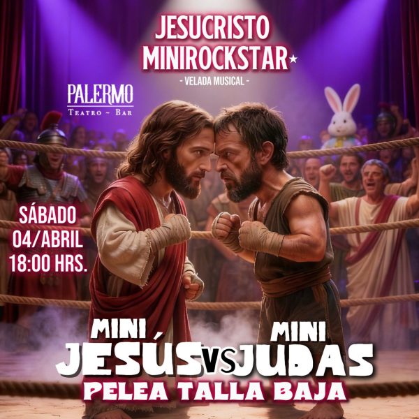 Pelea Talla Baja - Jesucristo MiniRockStar en Palermo