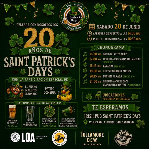 20 Años Saint Patrick's Day