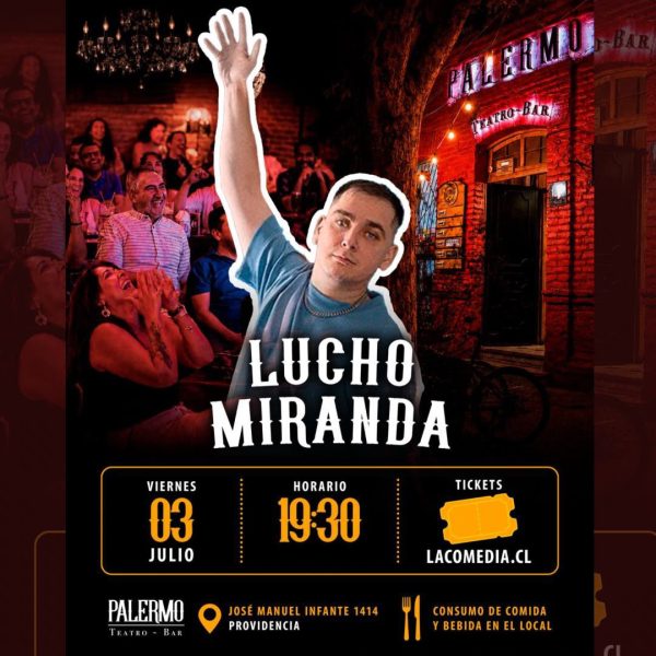 Lucho Miranda en Palermo 03.07
