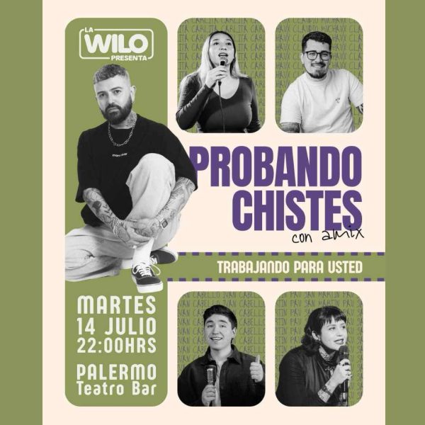 Probando Chistes con Amix en Palermo 14.07