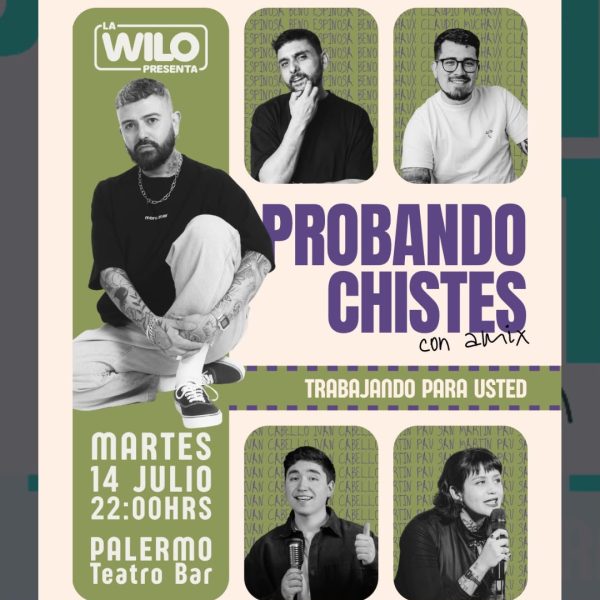 Probando Chistes con Amix en Palermo 14.07