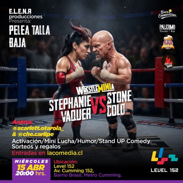 Pelea Talla Baja - WrestleMINIa en Level 152