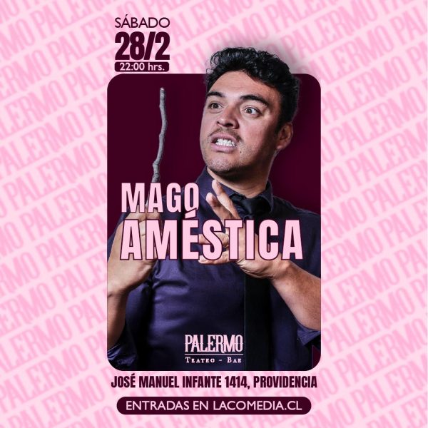 Mago Améstica en Palermo.