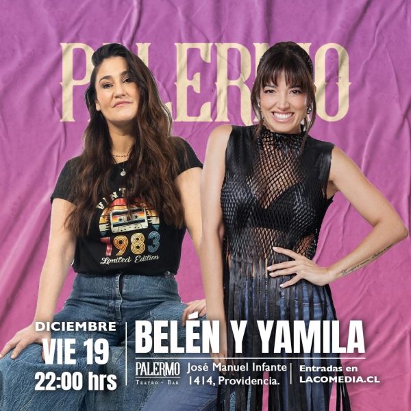 Belén Mora y Yamila Reyna en Palermo 19.12