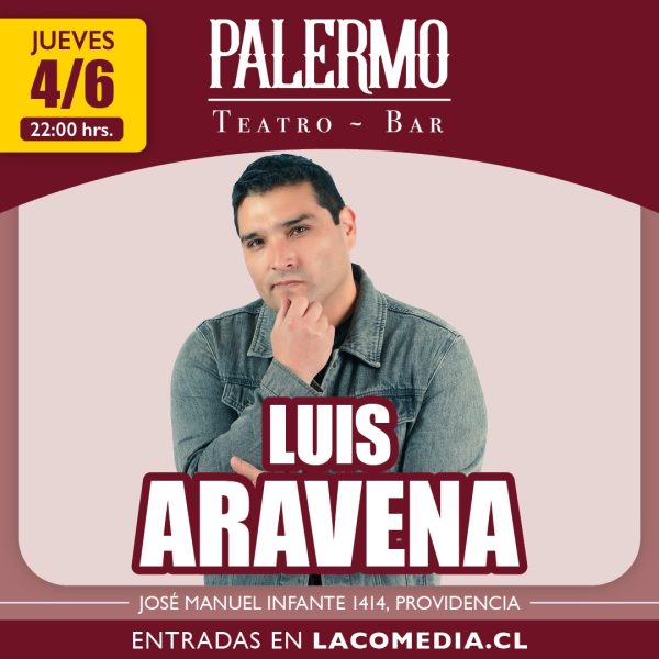 Luis Aravena en Santiago