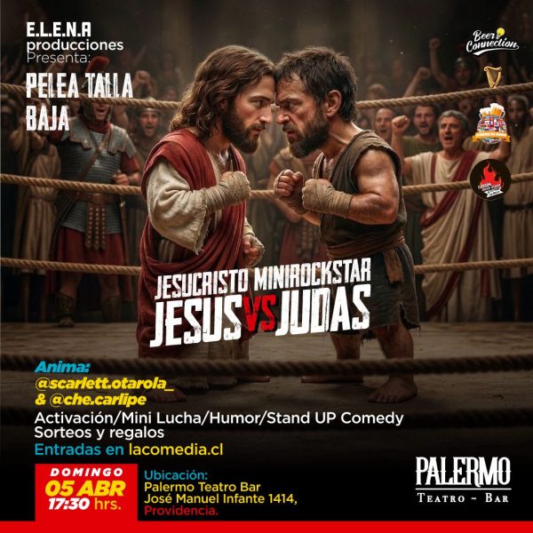 Pelea Talla Baja - Jesucristo MiniRockStar en Palermo