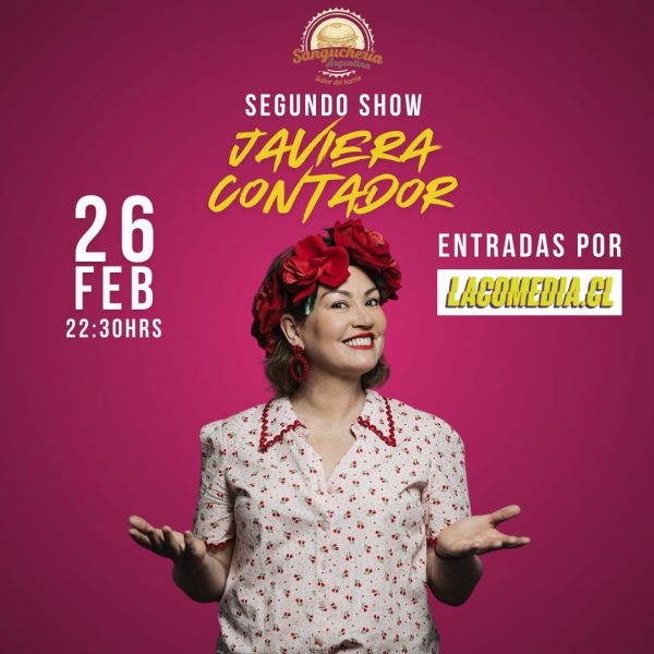 Javiera Contador en vivo - 2da función