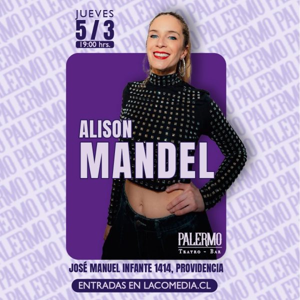 Alison Mandel en Palermo 05.03