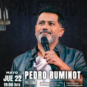 Pedro Ruminot en Palermo 22.05