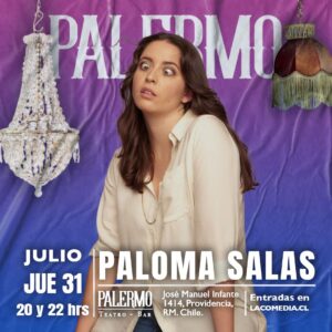 Paloma Salas en Palermo 31.07