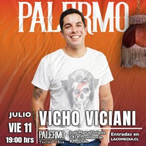 Vicho Viciani en Palermo 11.07