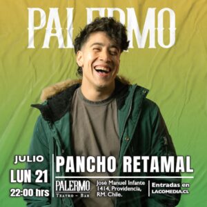 Francisco Retamal en Palermo 21.07