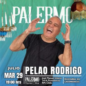 Pelao Rodrigo en Palermo 29.07