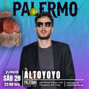 Alto Yoyo en Palermo 28.06