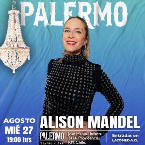 Alison Mandel en Palermo 27.08