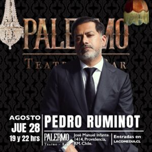 Pedro Ruminot en Palermo 28.08