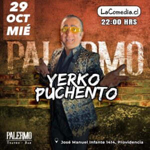 Yerko Puchento en Palermo 29.10