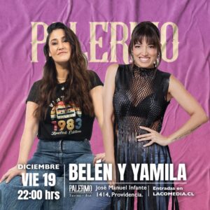 Belén Mora y Yamila Reyna en Palermo 19.12