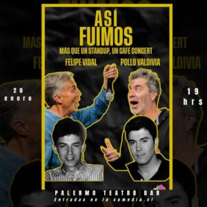 Pollo Valdivia y Felipe Vidal en Palermo 20.01