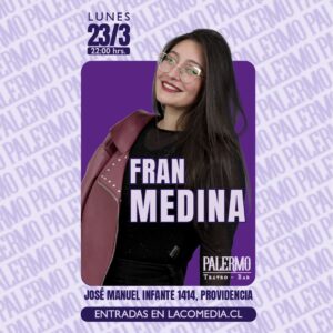 Fran Medina en Palermo 23.03