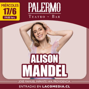 Alison Mandel en Palermo 17.06