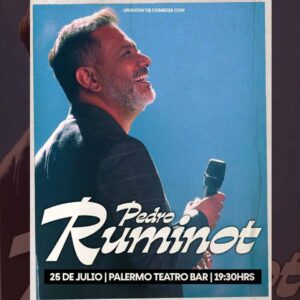Pedro Ruminot en Palermo 25.07