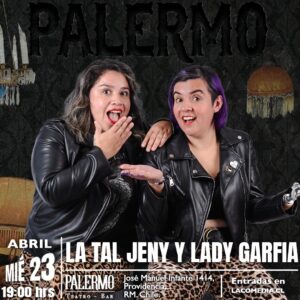 La Tal Jeny y Lady Garfia