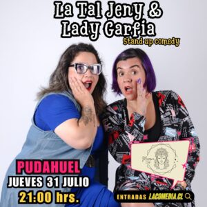 La Tal Jeny & Lady Garfia en Pudahuel