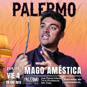 Mago Améstica en Palermo 04.07