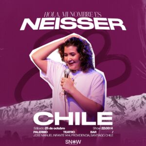 NEISSER EN CHILE 25.10 22:00 HRS