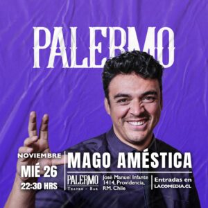 Mago Améstica en Palermo