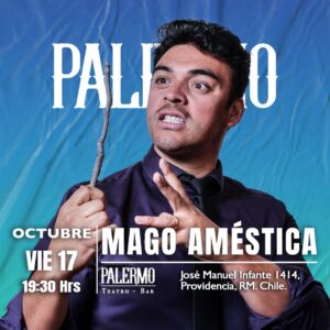 Mago Améstica en Palermo 17.10