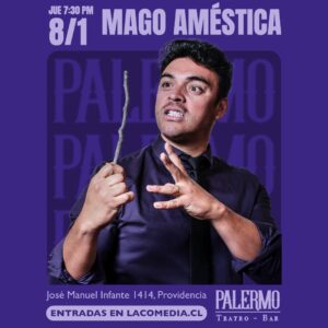 Mago Améstica en Palermo 08.01