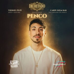 Diego Urrutia en Penco viernes 16.01