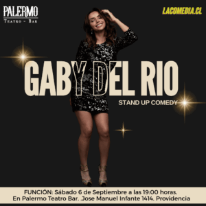 Gaby del Rio en Palermo Teatro Bar