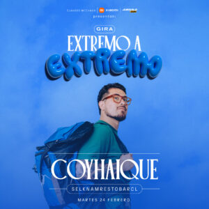 Claudio Michaux en Coyhaique – Gira Verano Extremo a Extremo