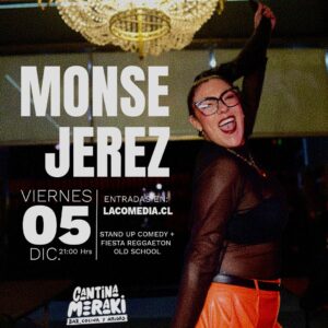 Monse Jerez Más Fiesta reggaetón Old School