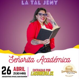 La Tal Jeny en la Sangu Argentina