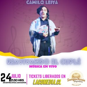 Camilo Leiva: Reavivando el Cuplé