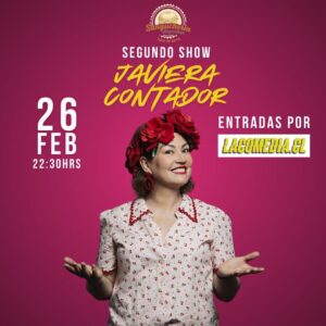 Javiera Contador en vivo - 2da función